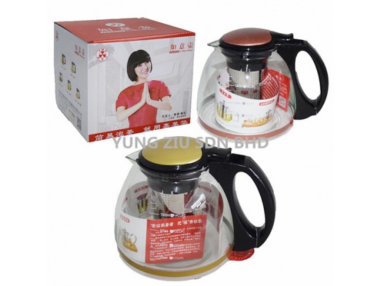 A083F# 1300ML GLASS TEAPOT(JMH)